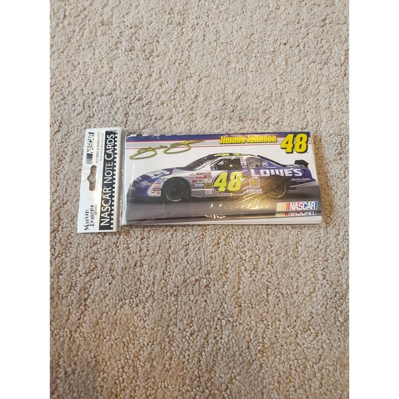 NASCAR Jimmie Johnson Note Cards - Picture 1 of 2